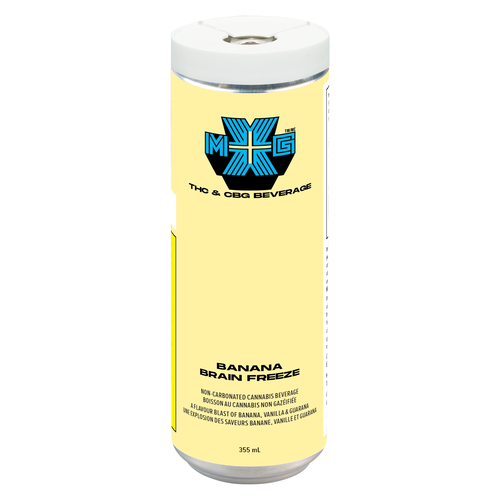 XMG+ Banana Brain Freeze (10mg THC + 10mg CBG)