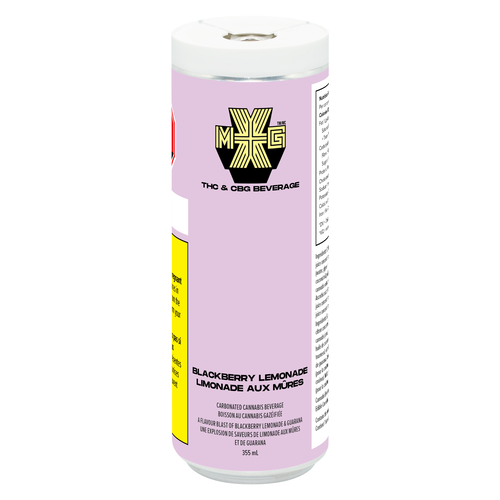 XMG Blackberry Lemonade (10mg THC +10mg CBG + 30mg Caffeine)