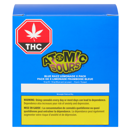 XMG - Atomic Sours - Blue Razz Lemonade X Pack