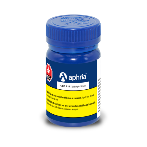 Aphria | CBD 1:15 - 30 Softgels
