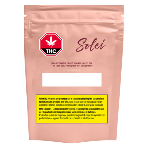 Decaffeinated Peach Ginger Green Tea