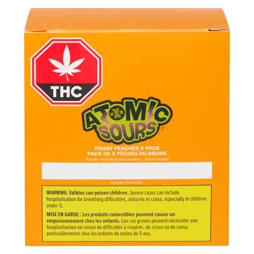 XMG - Atomic Sours - Foggy Peaches X Pack