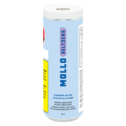 Mollo Blackberry Seltzer (10mg THC + 20mg CBG)