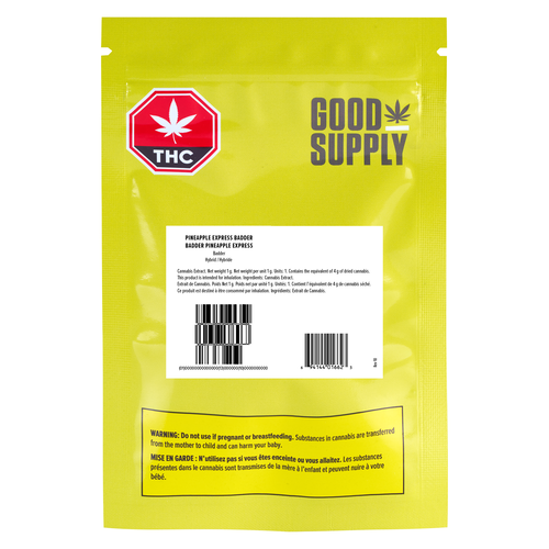 Good Supply  Pineapple Express Badder (1g)